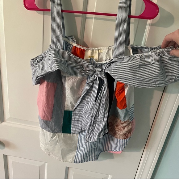 Maeve Open Medley Patchwork Tank size 6. - Picture 2 of 8